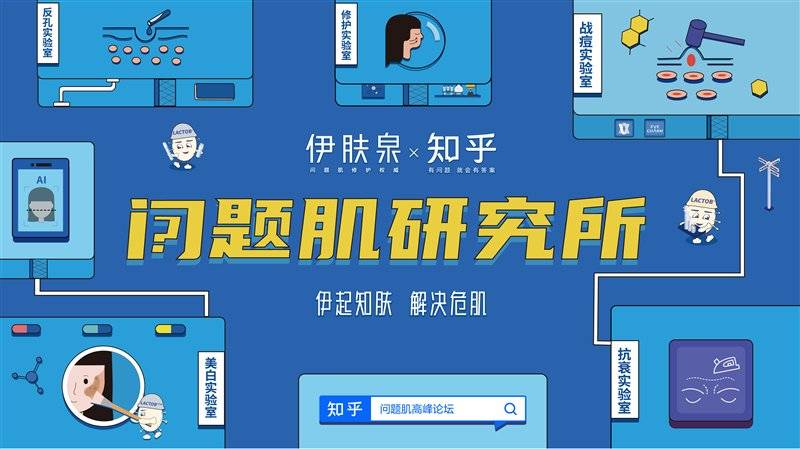 伊肤泉|伊肤泉×知乎跨界联赢，『问题肌研究所』解锁美肌新姿势