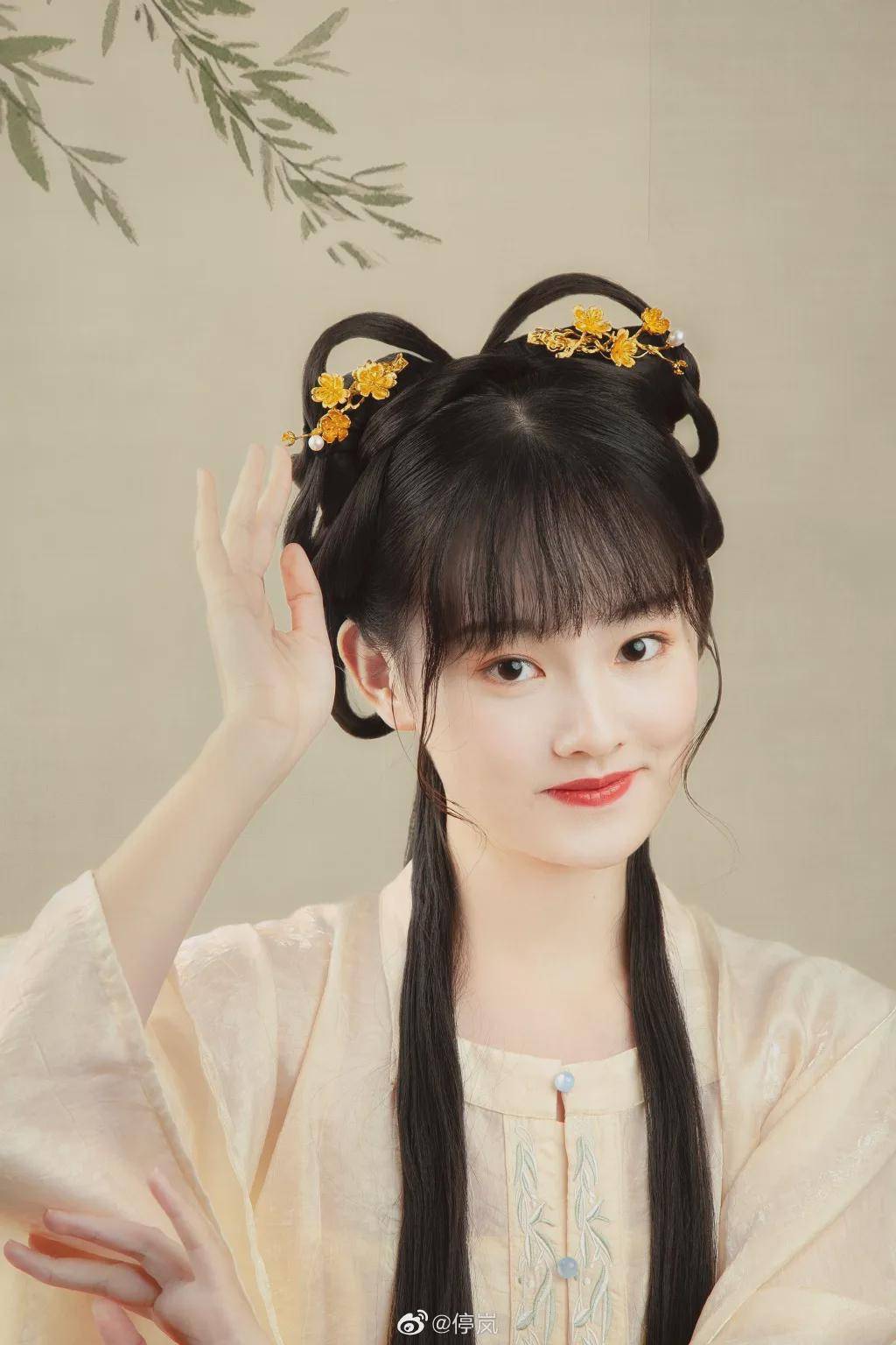 仙女|汉服小仙女:柳眼梅腮 已觉春心动