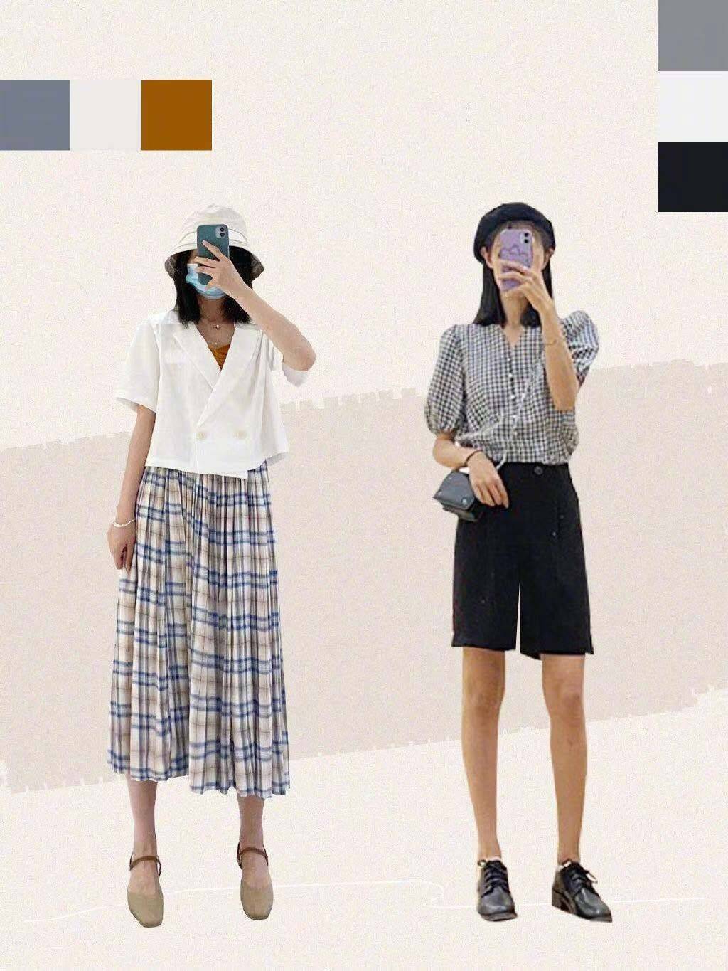 黑色|夏天最适合清爽干净的搭配!裤子、裙子这么穿,让人赏心悦目