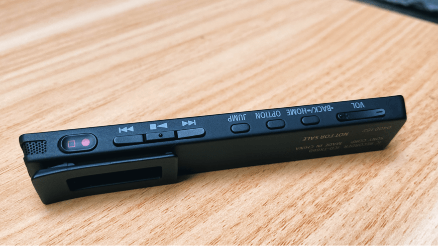 超清收音语音转写索尼icdtx660随身数码录音笔职场轻体验