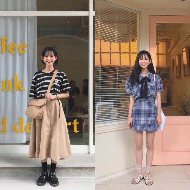 夏天|小个子女生不知道怎么穿？学会这24套夏季穿搭，简单好看还显高