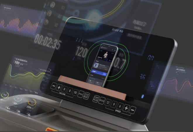 业务|小莫全新体验电动智能跑步机