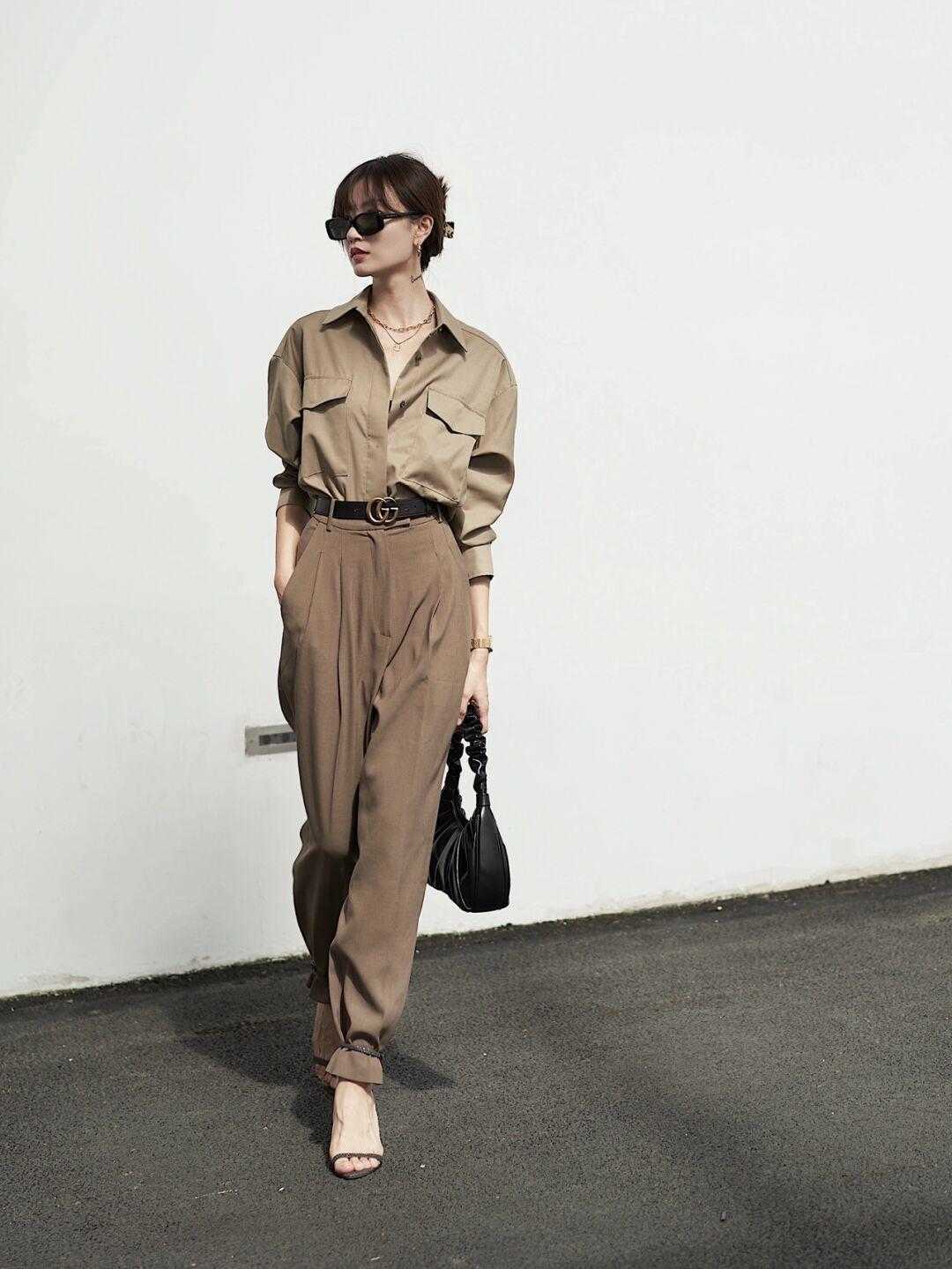 职场|真正时髦的女人，夏天都爱这几组穿搭，高级洋气不挑人，不易撞衫