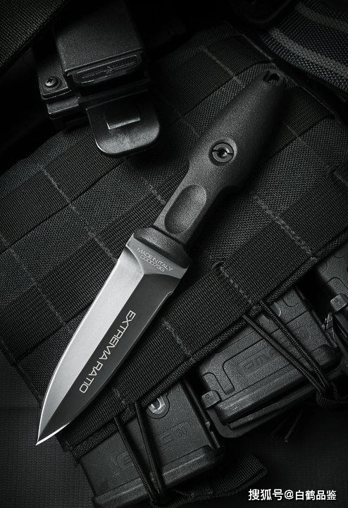 意大利极端武力pugiobiack黑色古罗马战术直刀