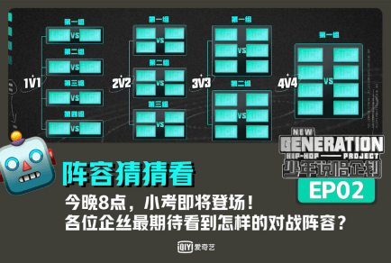 舞台|《少年说唱企划》今晚8点更新 小口酥阿斯巴田为迟亦骁起争执？