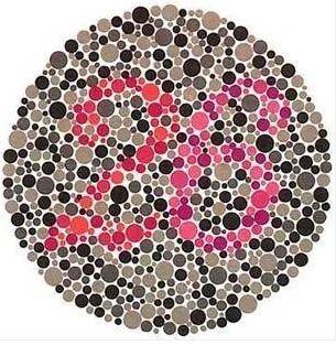 6张色盲检验图司机朋友你们都能看出来吗