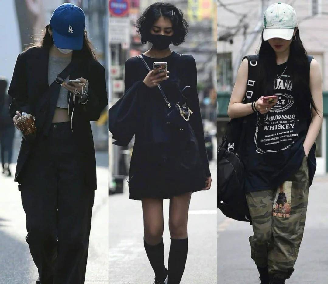 黑色|论“黑色系”搭配，就服韩国时髦精，出街装高级个性不失街头感