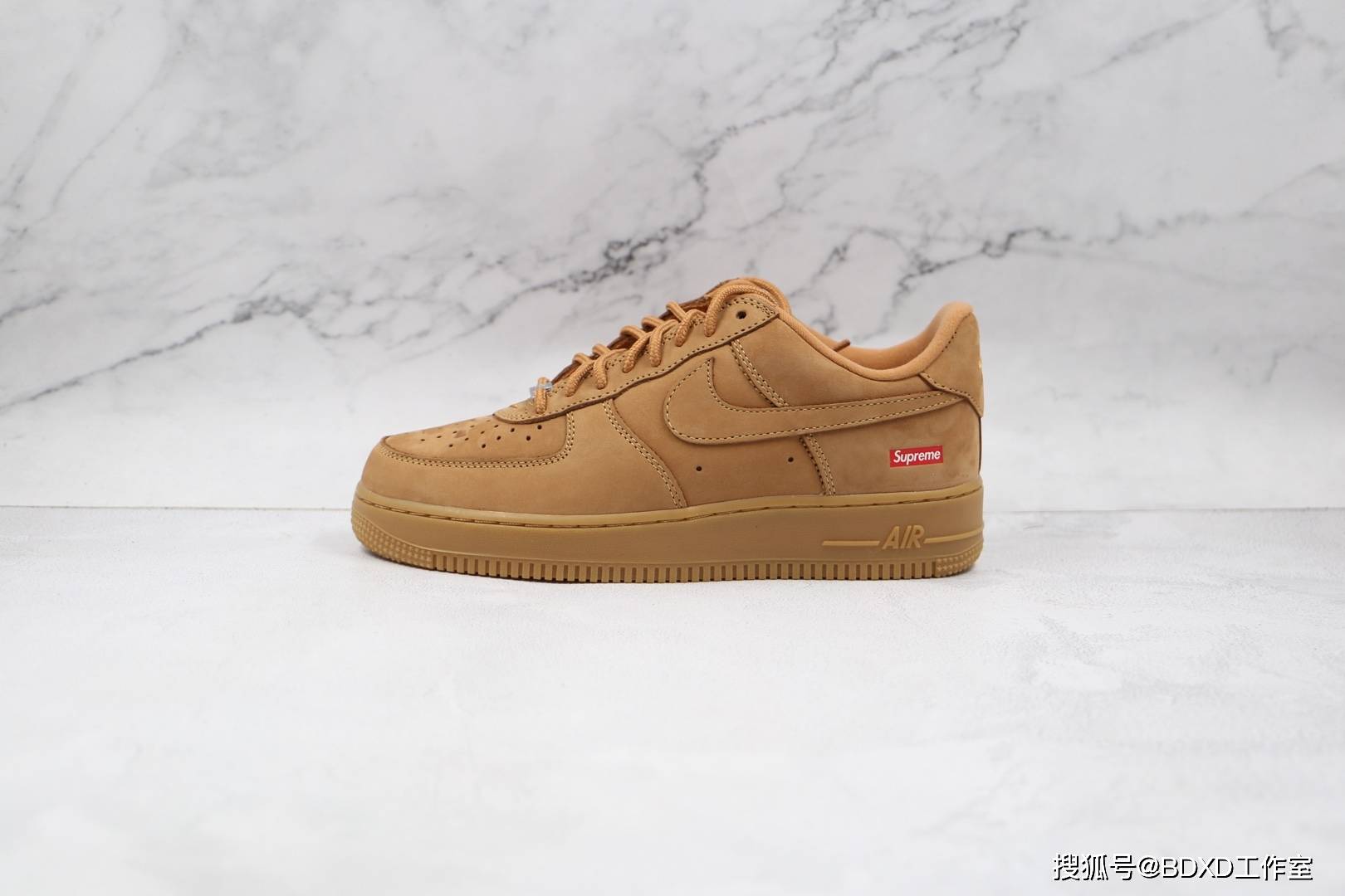 Supreme|耐克Nike Air Force 1 Low Flax x Supreme联名款纯原版本