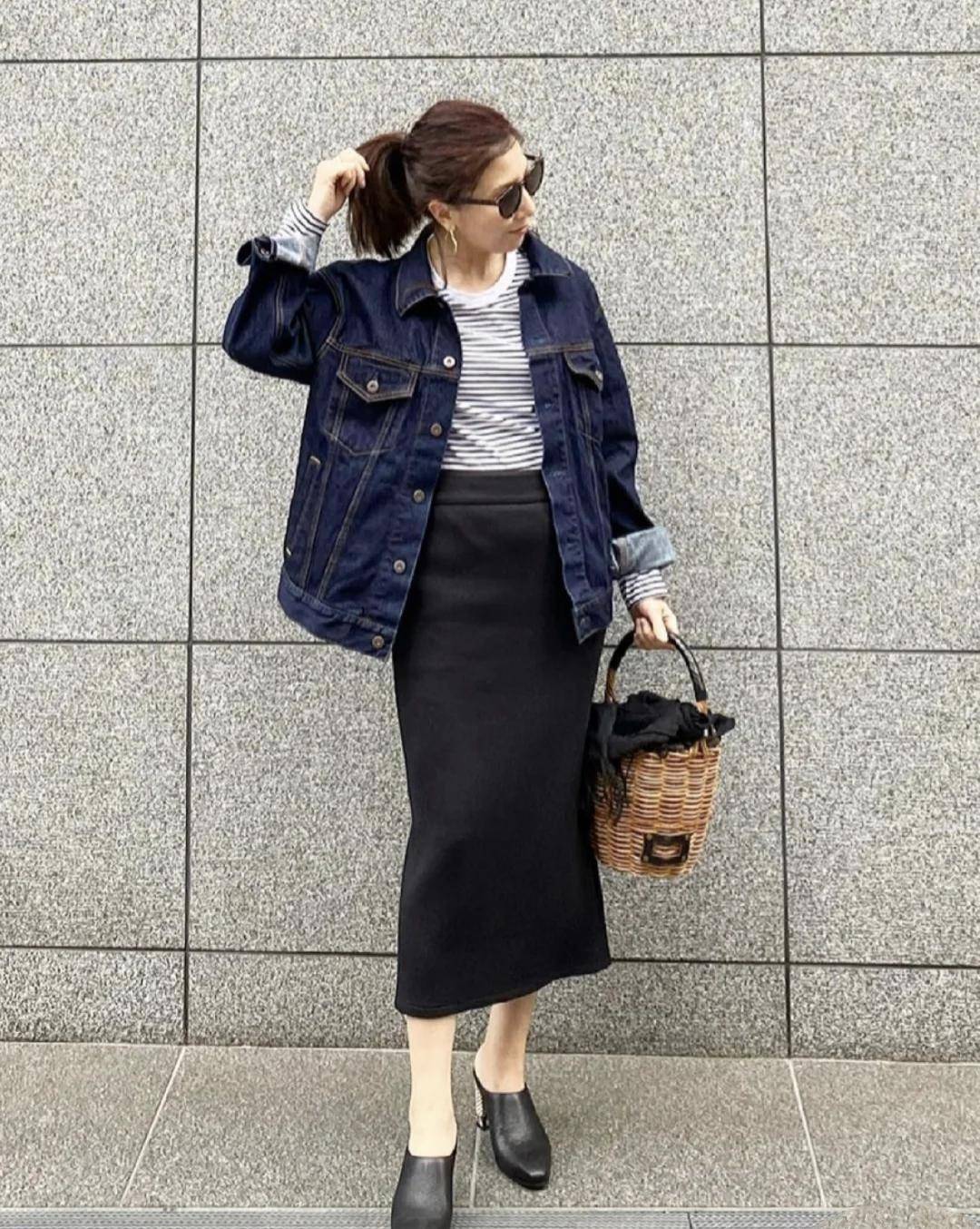 下装|看了许多中年矮个穿搭，还是这位日本主妇的搭配最实用，显高大方