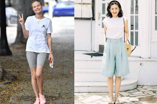 右图|这种穿搭才适合40+女人,不要太过平淡,略带设计感让你气质翻倍