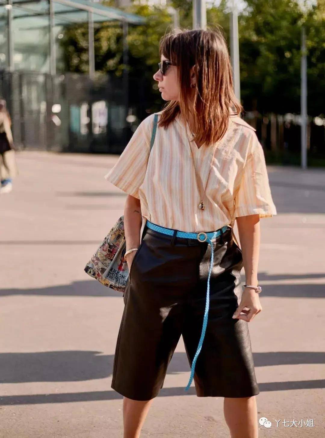 衬衣|衬衣+短裤＝夏季知性又帅气的时髦组合
