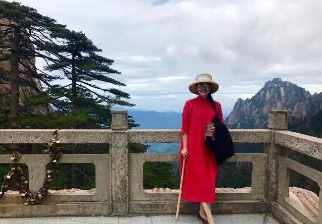 服装|林依轮老婆从不赶时髦,穿古朴长袍配麻花辫,朴素打扮难掩贵妇范