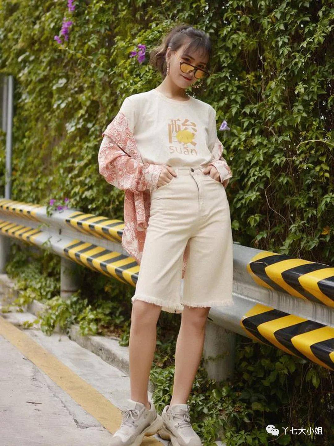 衬衣|衬衣+短裤＝夏季知性又帅气的时髦组合