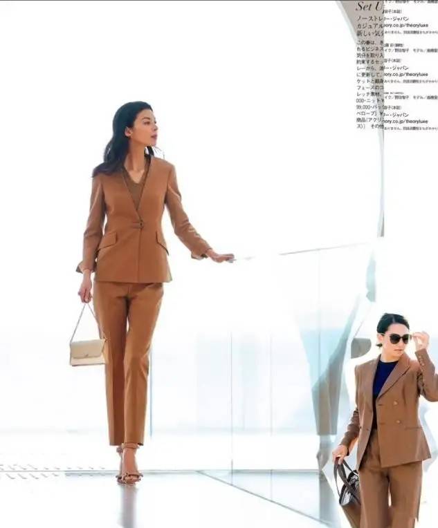 色彩|西装裤看起来就很“显贵”,这3种优雅又高级,很适合40岁的女人