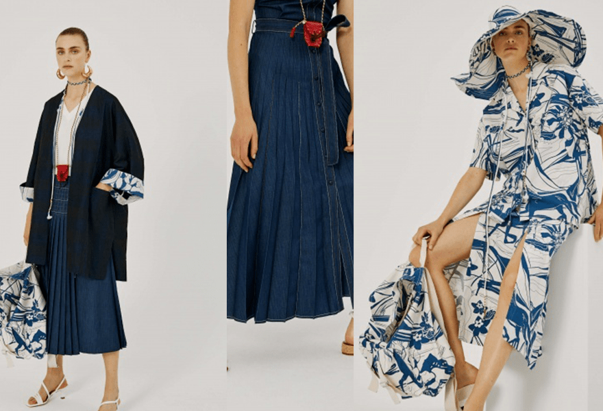 增加了|Beatrice .b 2021春夏,在金属光泽感和手工针织中,感受天空和舒适