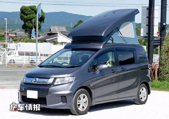 新款本田房车 飞度同平台打造尺寸小巧 双层设计挤挤能住四口人 生活