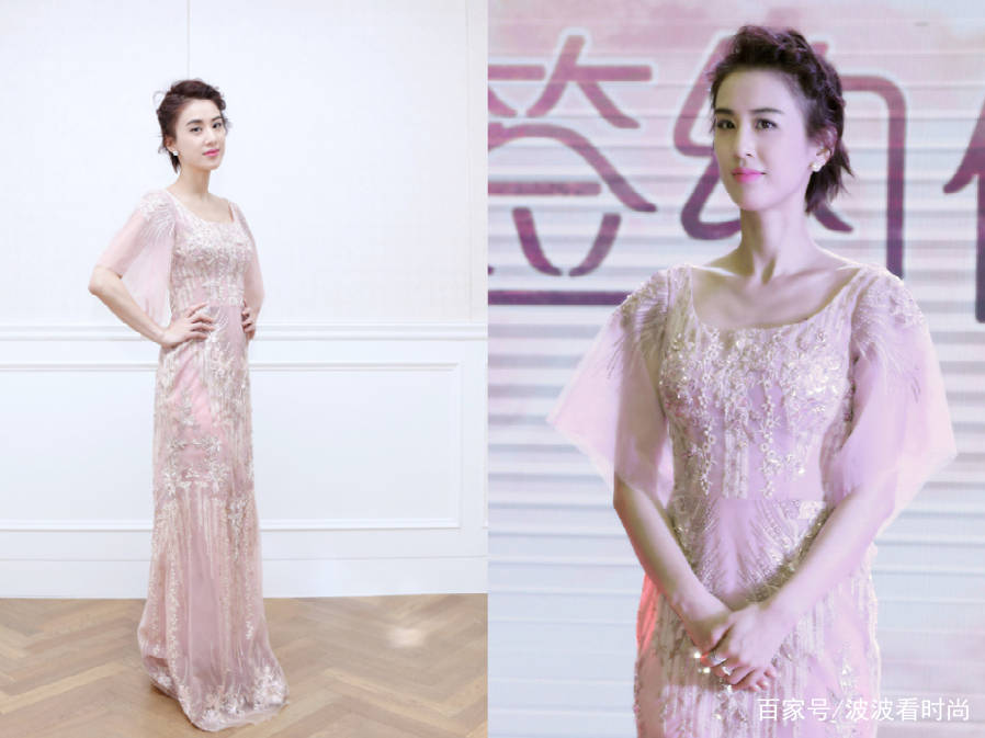 黄圣依|黄圣依哪像两个娃的妈，穿亮片裙尽显窈窕曲线，美得仙气十足