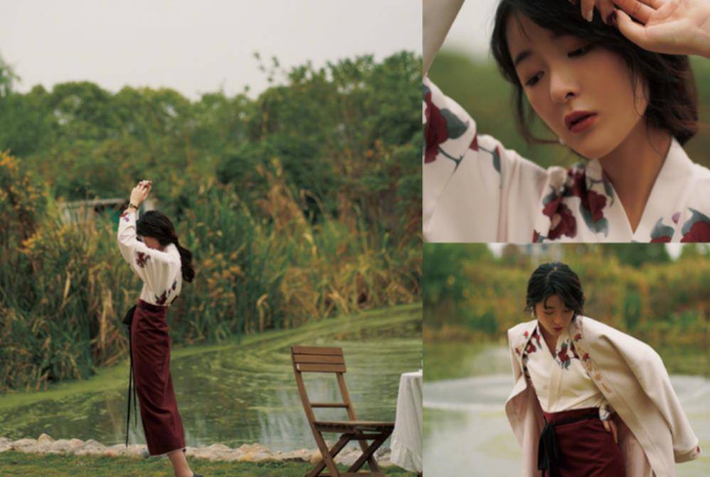 举手投足|23岁徐娇秀古风穿搭,举手投足间透露着优雅气质,太适合古装了