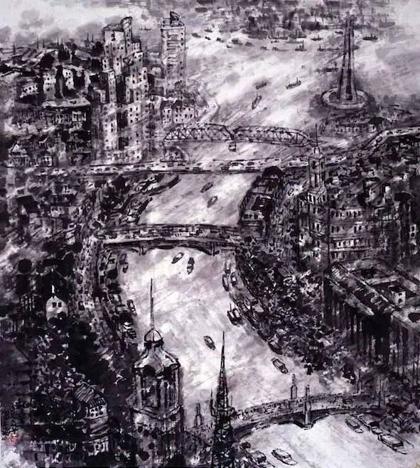 艺术|都市水墨的开拓者——王秋童