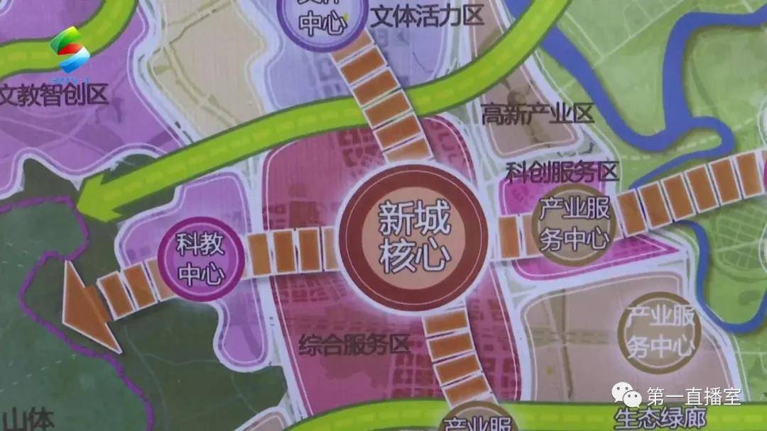 惠州高标准建设金山新城!打造现代化未来城市新中心