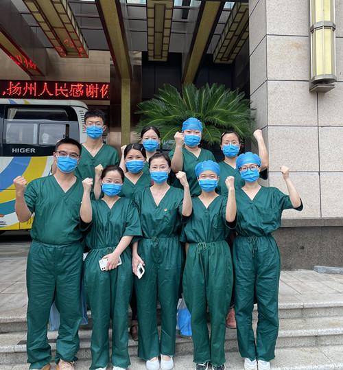 采样|徐州市东方人民医院援扬采样队员中成立党员先锋队——让党旗高扬在抗疫一线