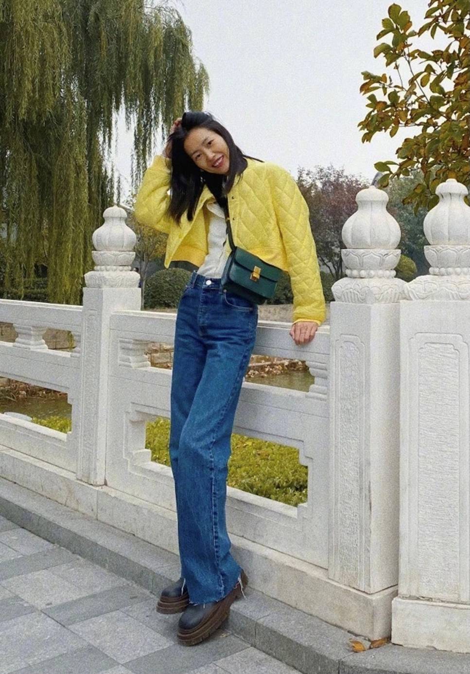 身材|刘雯的秋冬搭配参考性太高了！穿棉衣配高腰裤，大长腿真让人惊艳