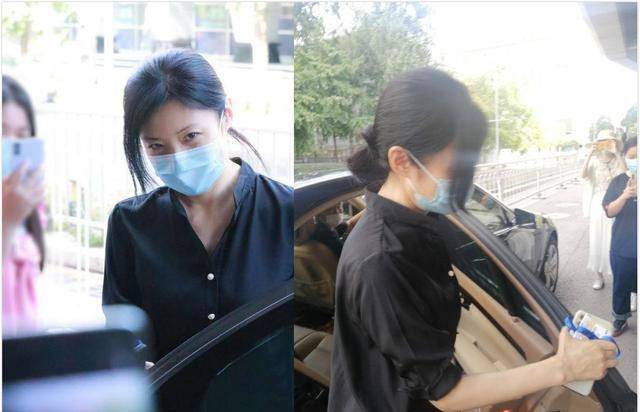 皮筋|周涛都这么时髦了？绿色衬衣配伞裙，马尾用5毛钱皮筋扎出新花样