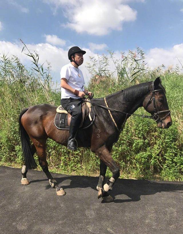 于谦|46岁吴京发福!穿斑马纹短裤像裹条裙子,掀T恤擦汗不及于谦儒雅