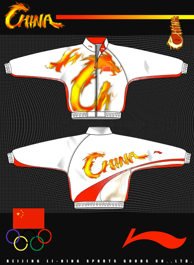 代表团|关于奥运会的首款“龙”服，设计师有话说