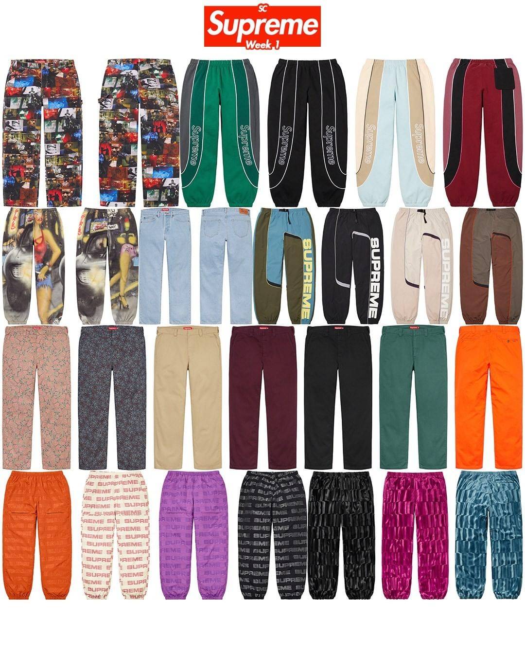 冠希亲|联名高达出必入！Supreme 2021 秋冬完整曝光！