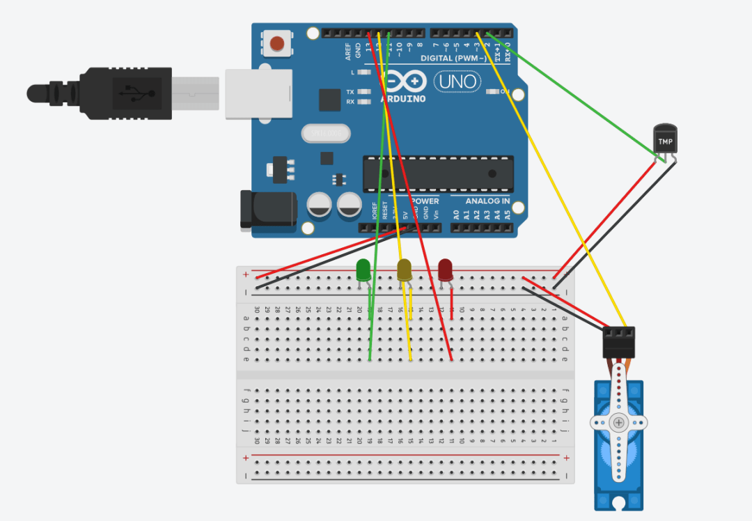 多语言实现Arduino“高温监控仪”_手机搜狐网