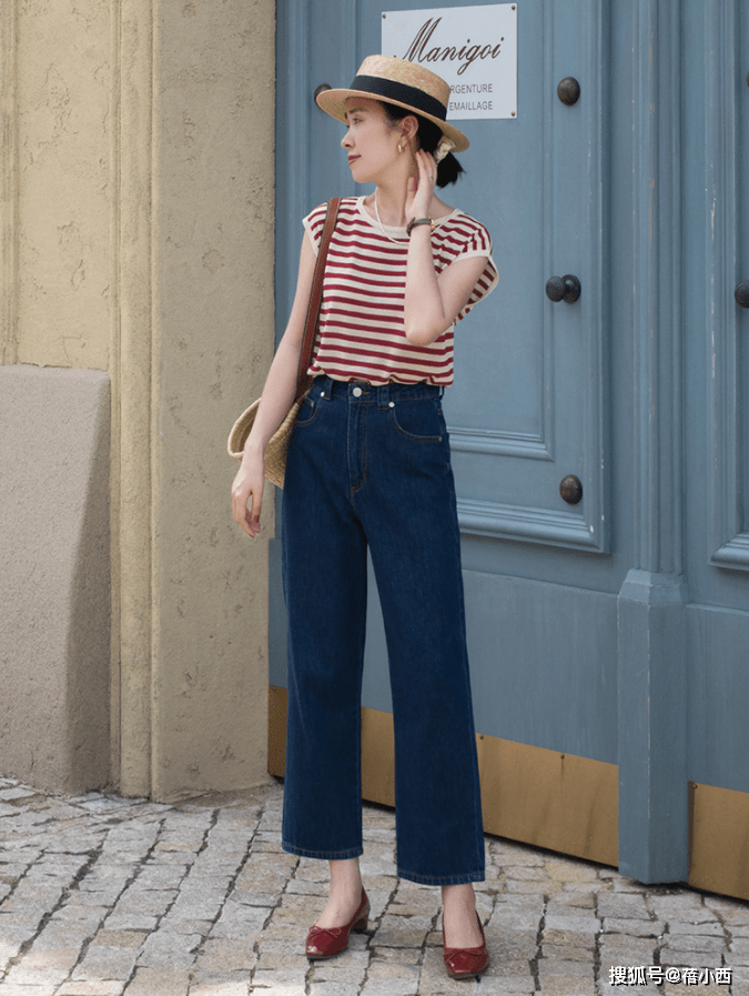 小白|这才是衣橱里的“无龄感裤子”,百搭又时髦,什么年龄都可以穿