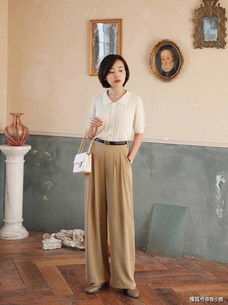 小白|这才是衣橱里的“无龄感裤子”,百搭又时髦,什么年龄都可以穿