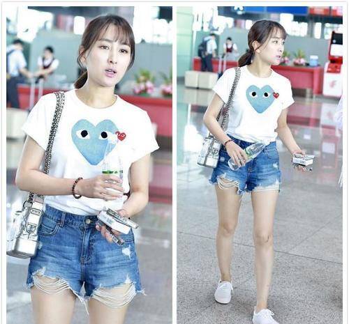 夏天|马苏的颜值没话说，就算化的妆容很淡，也能看出是个明星