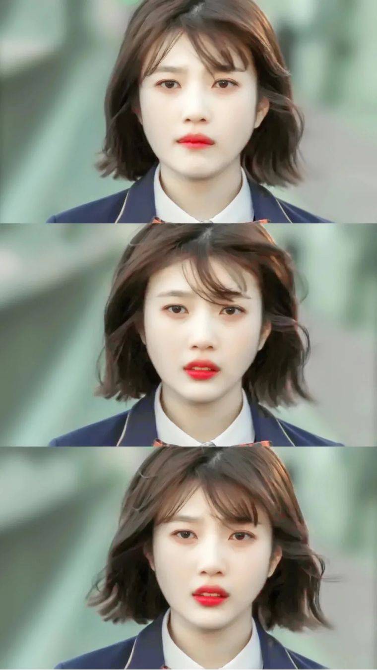 发型|清新少女感“初恋短发”，不用打理都超甜