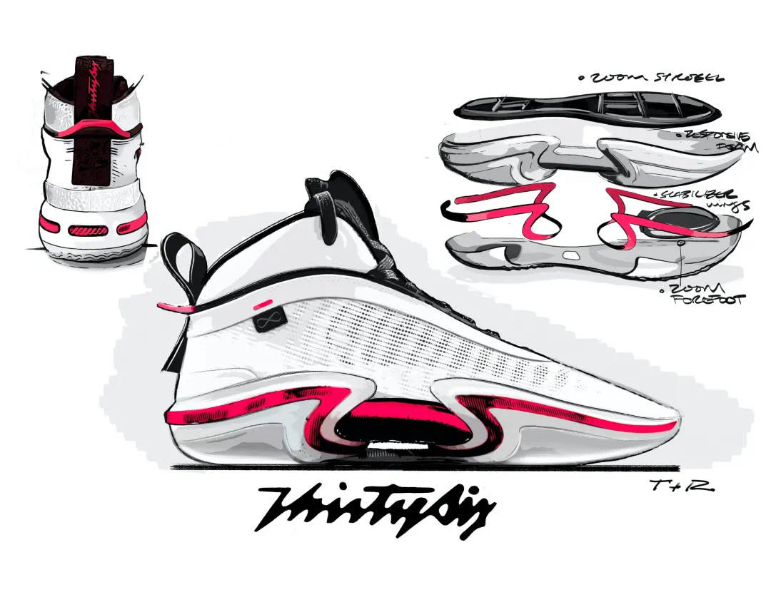 设计|AJ36 绝地反转！只加一个新科技，又甩开所有实战鞋一大截…