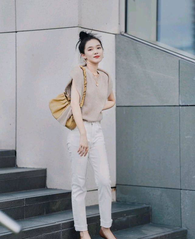 服装|小个子女生的早秋穿搭怎么穿才好看?学会了穿搭技巧,温柔又显高