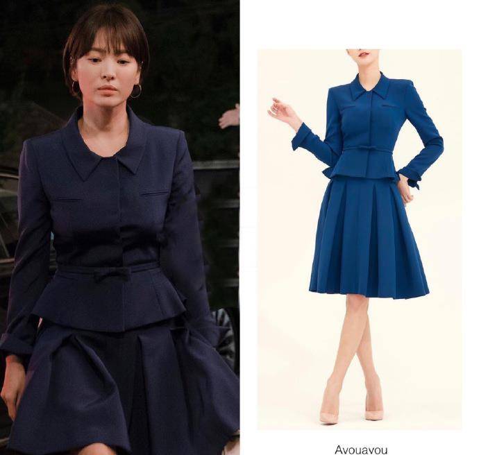 显得|宋慧乔新剧《男朋友》剧中私服，依旧很美，简简单单美得好高级！