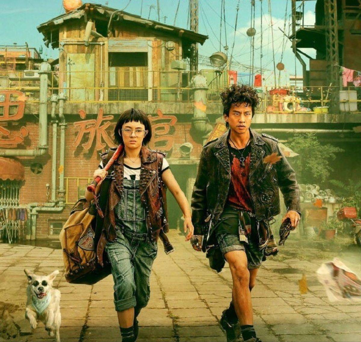 cos|孙俪cos小丑女,超短皮衣露出蛮腰,绑双马尾化浓妆惊艳到认不出