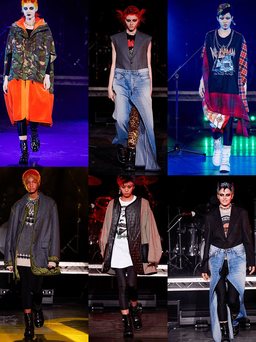 Junya|Junya Watanabe 2021秋冬，摇滚元素的加入，还营造了挑衅的潮流时尚