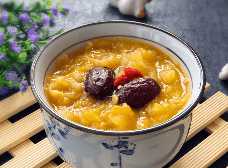 食谱|减脂食谱——红枣南瓜银耳粥