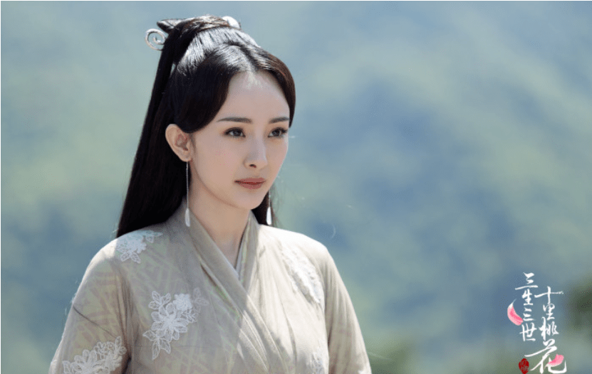 发髻|如今女主古装造型有多敷衍！一根簪子一个花环，还不如以前的丫鬟