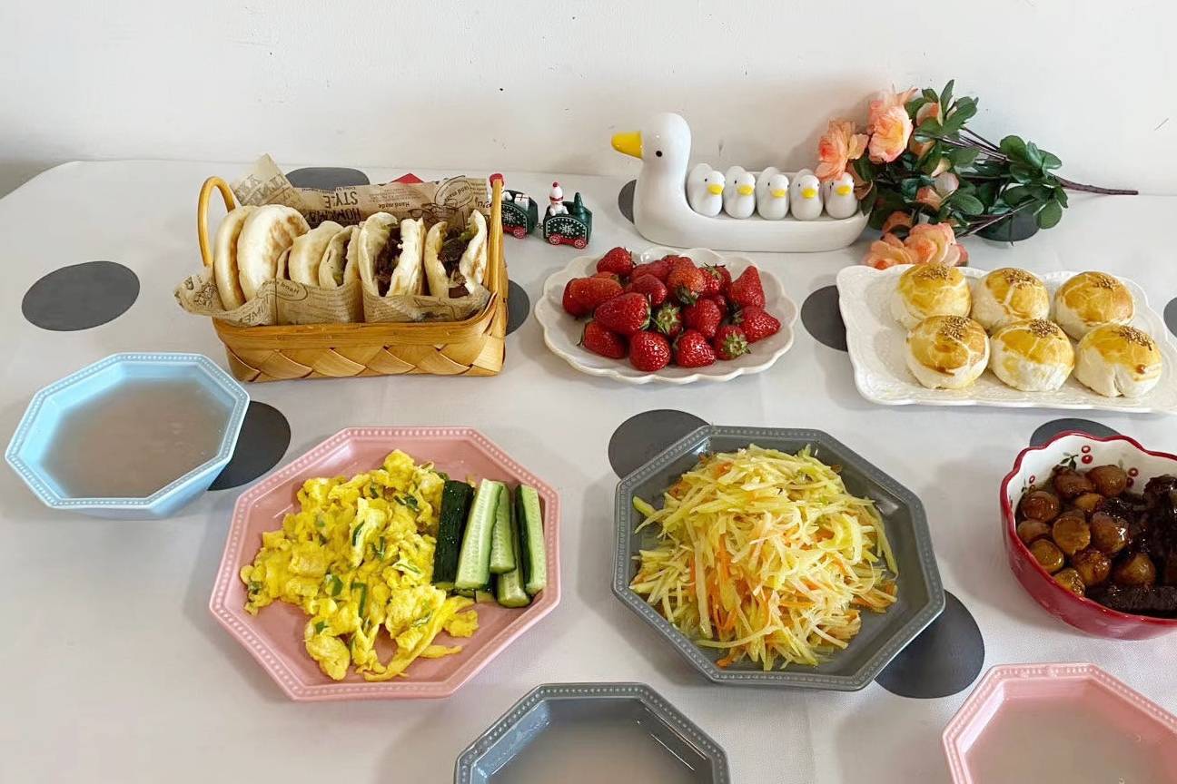 蒜香鸡|开学后，我家早餐天天不重样，荤素搭配，营养健康，越吃越聪明