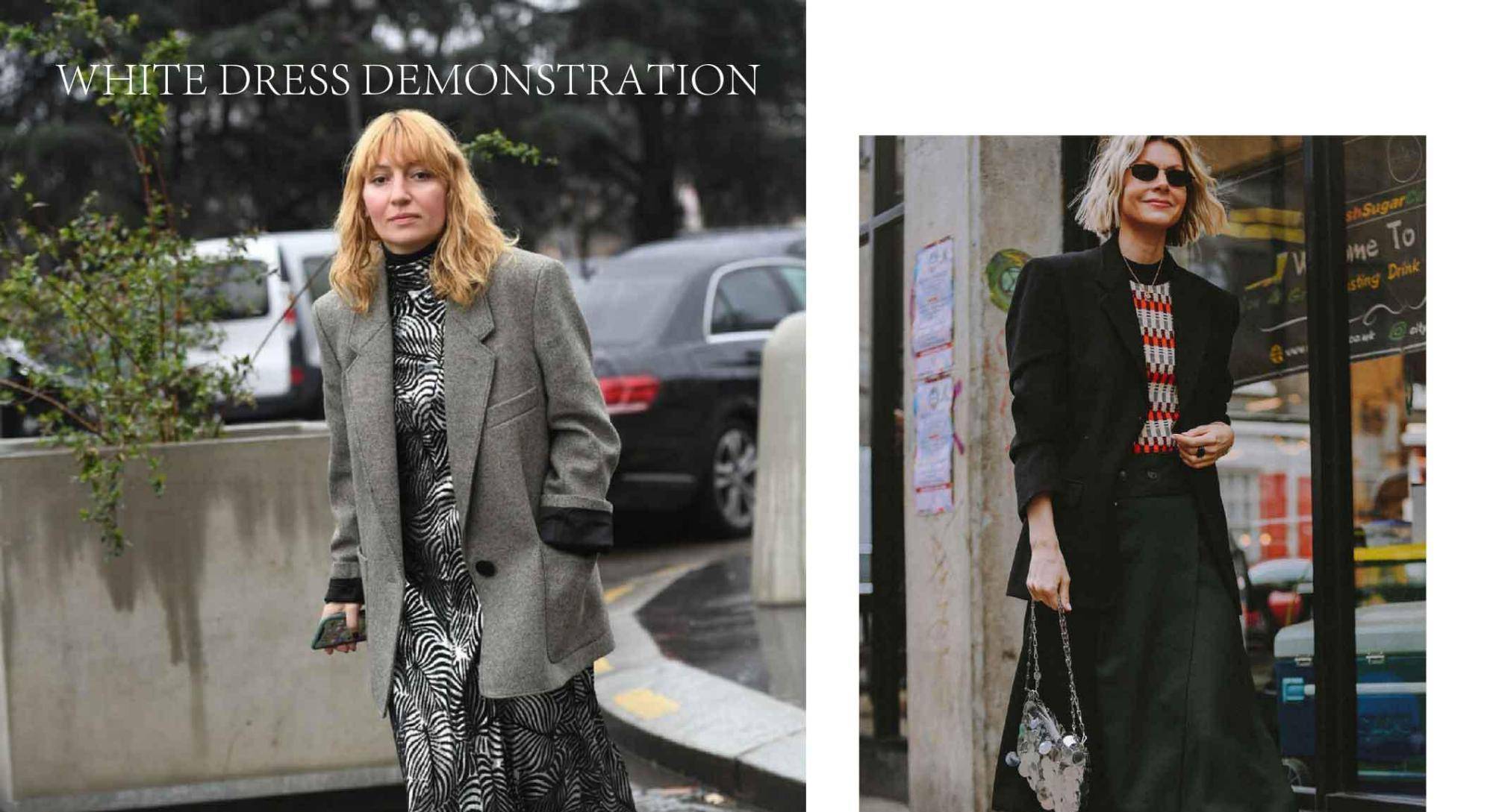 服装|优雅精致的女人，冬季不会拒绝长裙，过年这么穿美丽不冻人