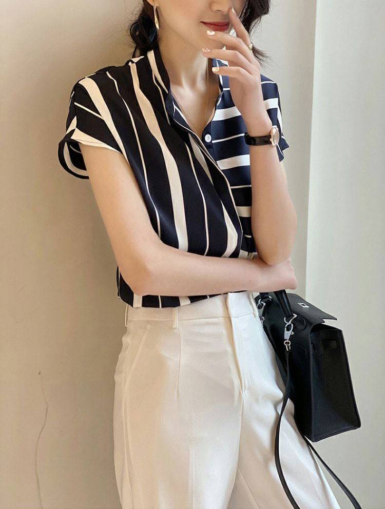 个性|雪纺衬衫的职场魅力，学会怎么去选择搭配，做个高质量打工人