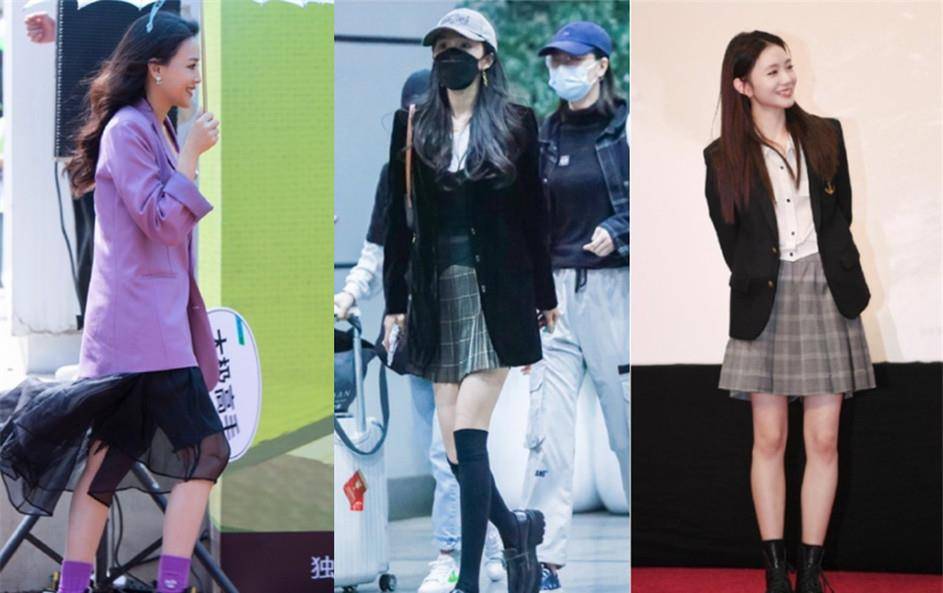 套装|周涛重回“娘家”,上央视穿西装站C位被众人围,同框小辈最年轻