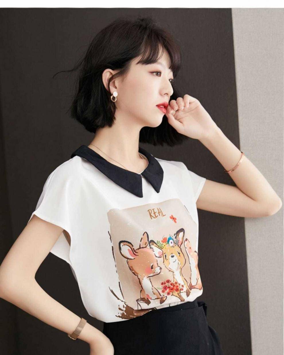 个性|雪纺衬衫的职场魅力，学会怎么去选择搭配，做个高质量打工人