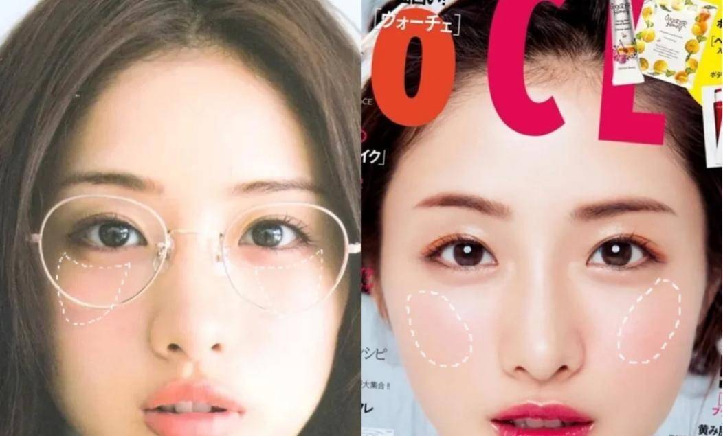 眼睛|眼镜影响颜值？不尽然吧，学会这样化妆，“四眼妹”也能变好看