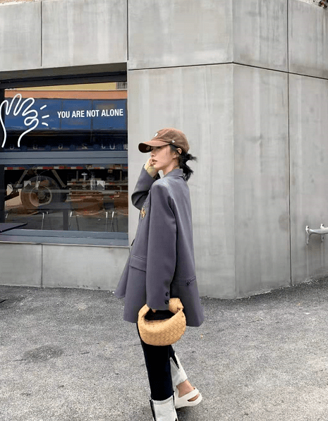 廓形|微胖的你需要一件廓形西装！宽松硬挺剪裁帅气度拉满，百搭还显瘦