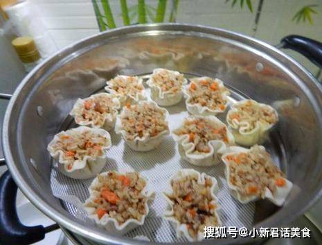 烧麦|春天早餐吃烧麦，有荤有素营养丰富，我家孩子隔三差五点名要吃